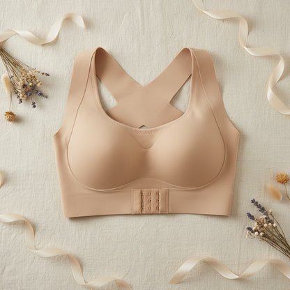 PosturraFit™ Cross-Back Wireless Posture Bra