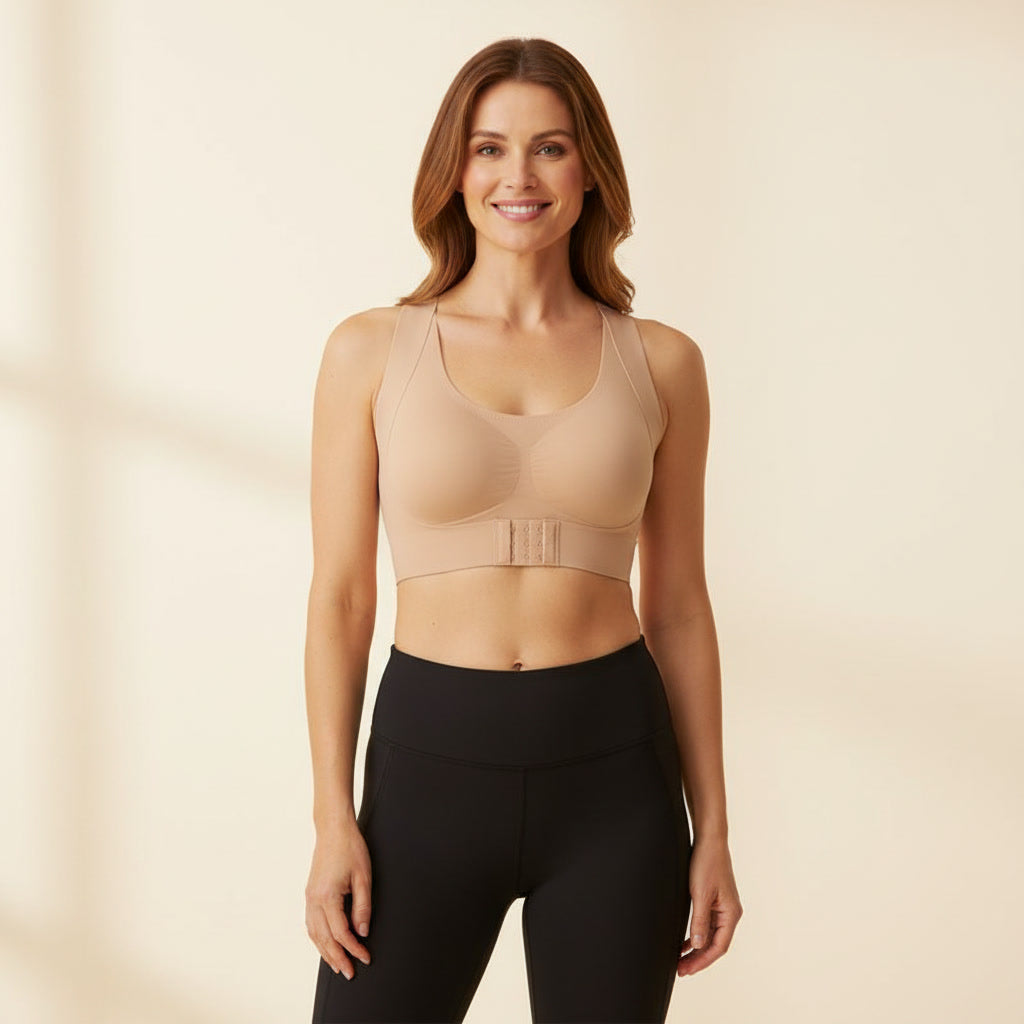 PosturraFit™ Cross-Back Wireless Posture Bra