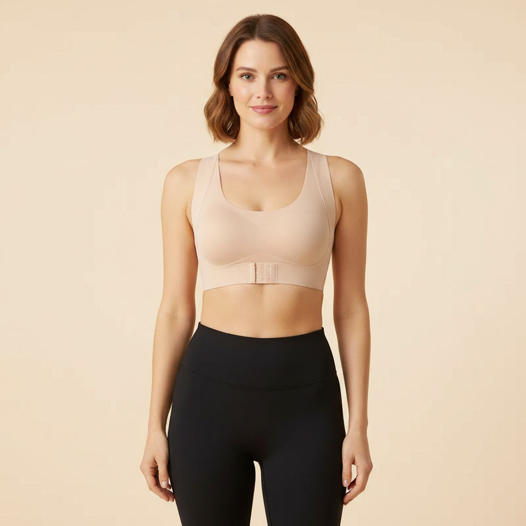 PosturraFit™ Cross-Back Wireless Posture Bra