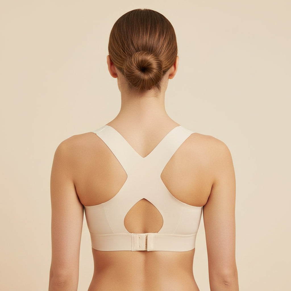 PosturraFit™ Cross-Back Wireless Posture Bra