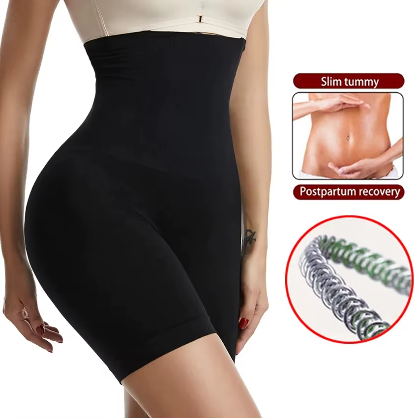 High-Waist Shaping Shorts